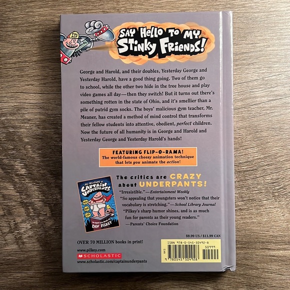 “Captain Underpants” Hardback Full Color Book Set - Picture 5 of 13